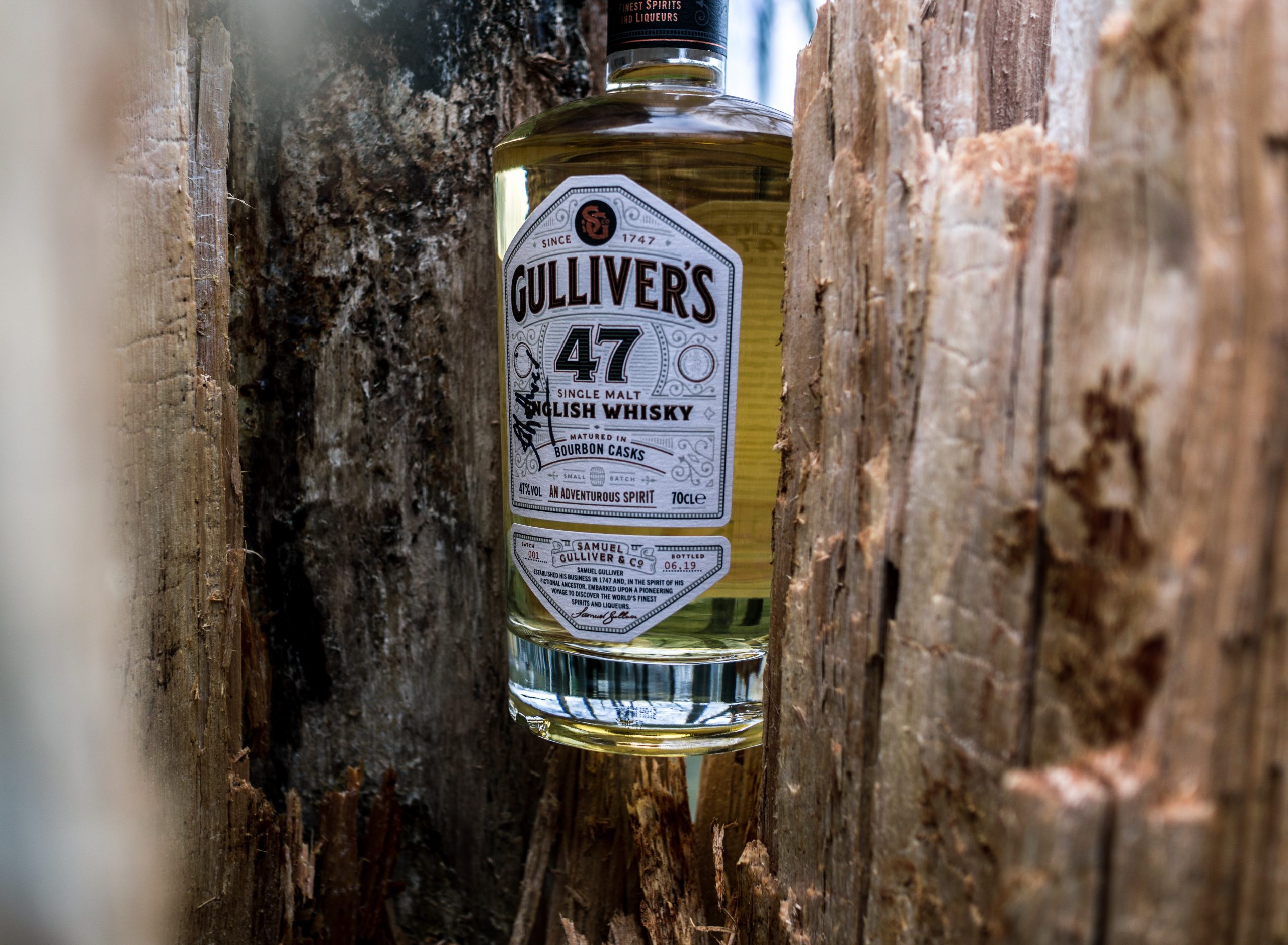 Gulliver’s 47 single malt English whisky